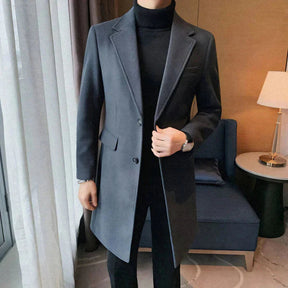 Sobretudo Masculino em Lã Piannaro PN204, elegante e confortável.