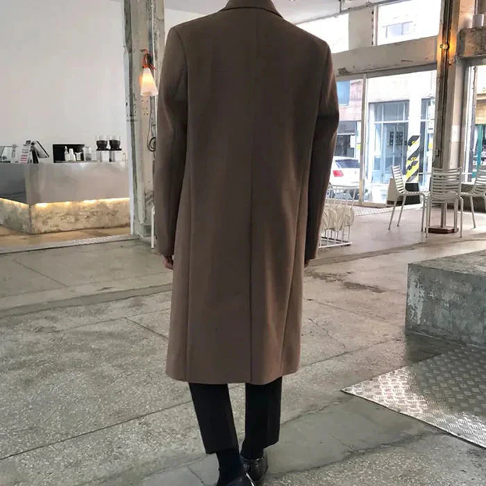 Sobretudo Masculino em Lã Piannaro PN217 com design clássico e elegante.