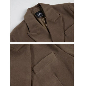 Sobretudo Masculino em Lã Piannaro PN217 com design clássico e elegante.
