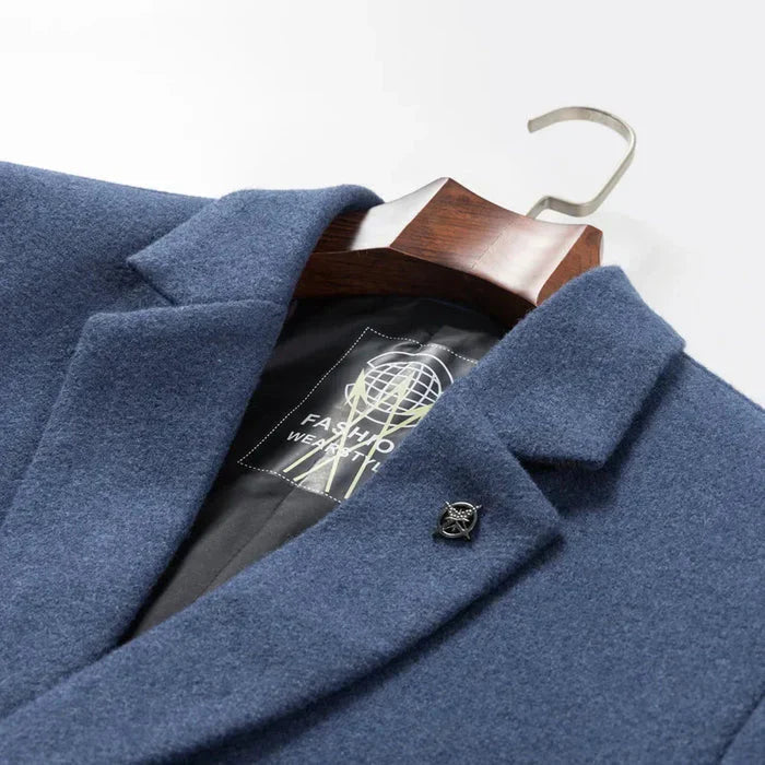 Sobretudo Masculino em Lã Piannaro PN232 com design moderno e elegante
