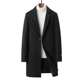 Sobretudo Masculino em Lã Piannaro PN232 com design moderno e elegante