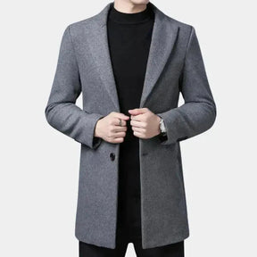 Sobretudo Masculino em Lã Piannaro PN239 com design clássico e funcional.