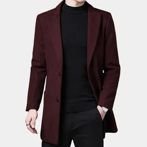 Sobretudo Masculino em Lã Piannaro PN239 com design clássico e funcional.