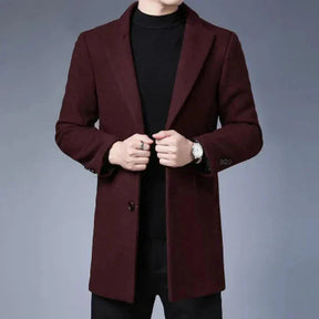 Sobretudo Masculino em Lã Piannaro PN239 com design clássico e funcional.
