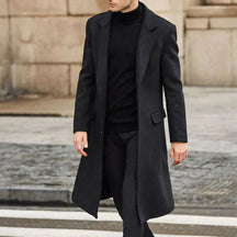 Sobretudo Masculino em Lã Piannaro PN207: Elegância e conforto para o inverno.