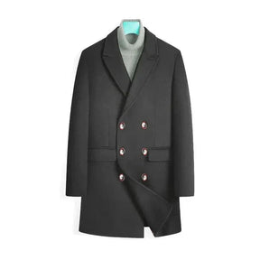 Sobretudo Masculino em Lã Piannaro PN236 com design sofisticado
