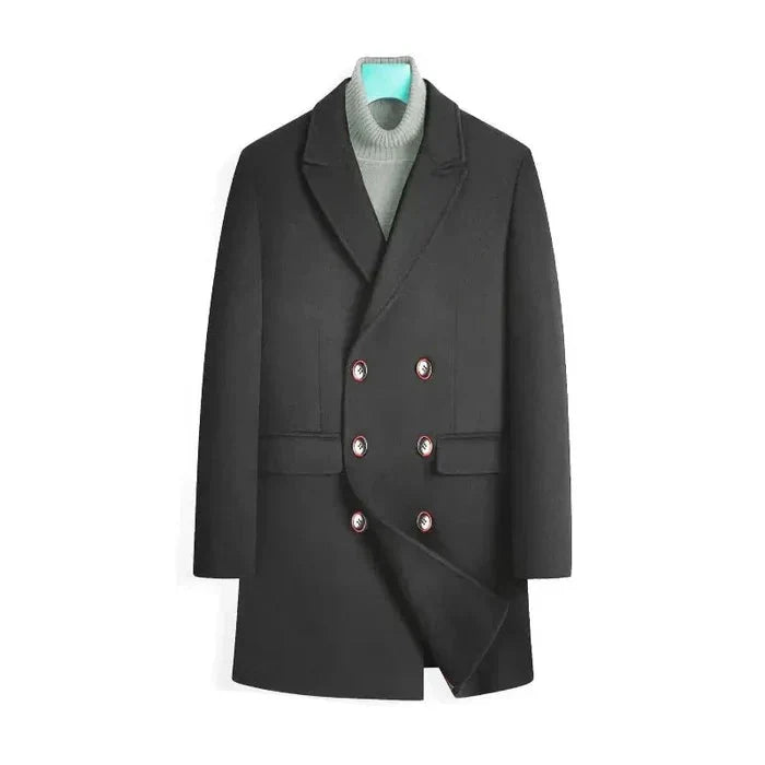 Sobretudo Masculino em Lã Piannaro PN236 com design sofisticado