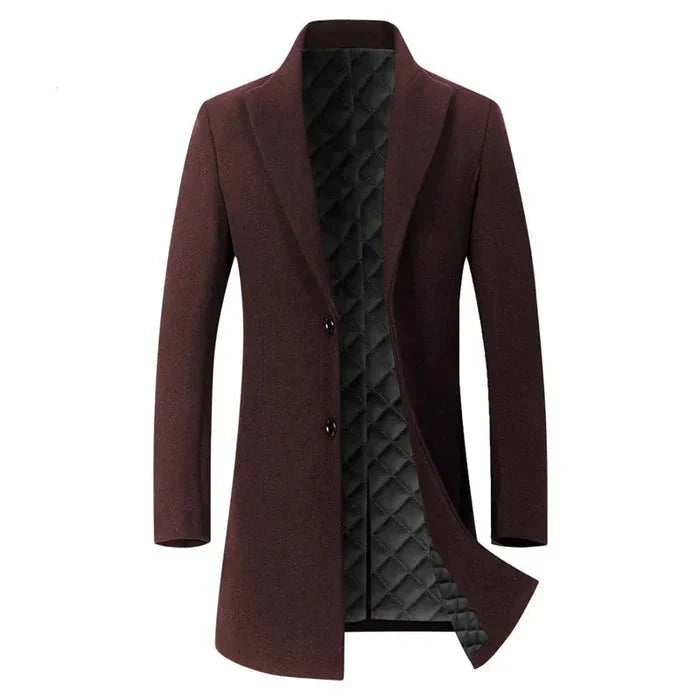 Sobretudo Masculino em Lã Piannaro PN239 com design clássico e funcional.