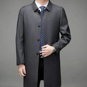 Sobretudo Masculino Executivo em Lã Piannaro PN237 com design elegante e funcional.