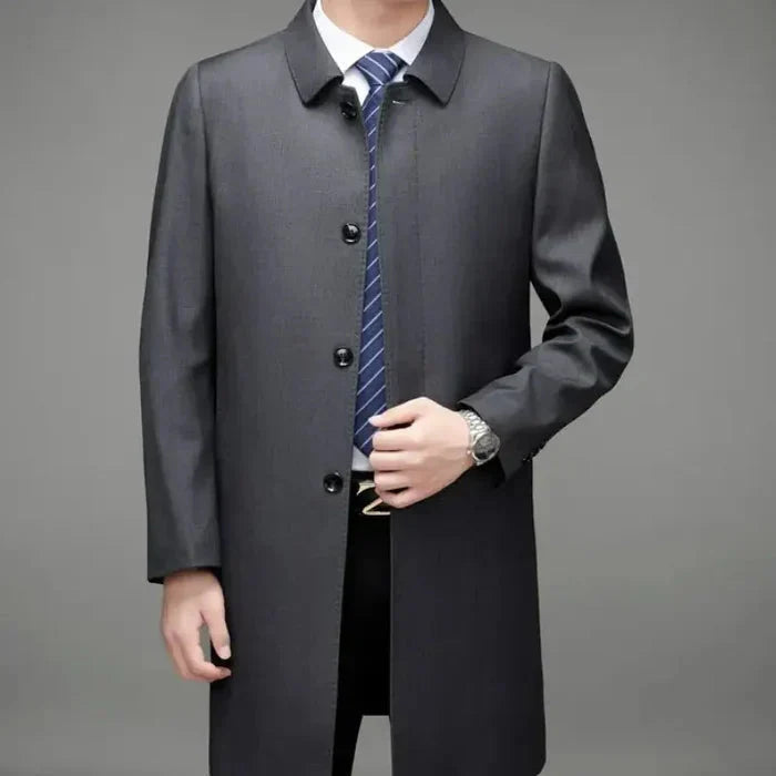 Sobretudo Masculino Executivo em Lã Piannaro PN237 com design elegante e funcional.