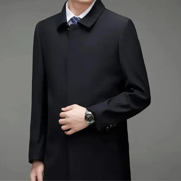 Sobretudo Masculino Executivo em Lã Piannaro PN237 com design elegante e funcional.