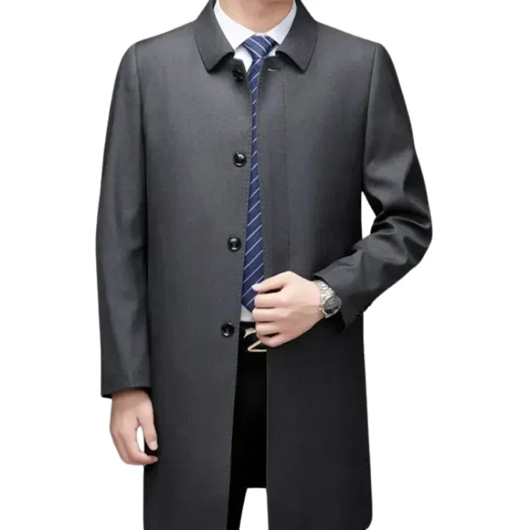 Sobretudo Masculino Executivo em Lã Piannaro PN237 com design elegante e funcional.