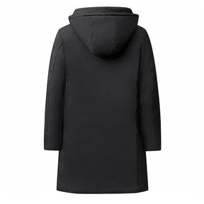 Sobretudo Masculino Piannaro PN233 em tecido impermeável com design elegante.