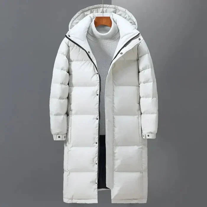 Sobretudo Masculino Puffer Piannaro PN222 com capuz removível