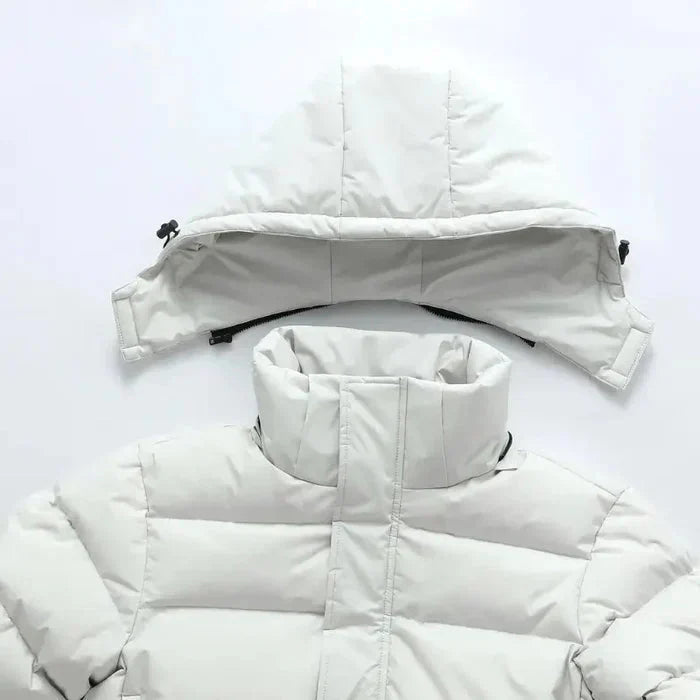 Sobretudo Masculino Puffer Piannaro PN222 com capuz removível