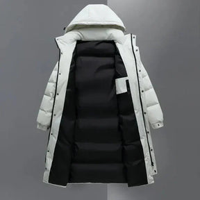 Sobretudo Masculino Puffer Piannaro PN222 com capuz removível