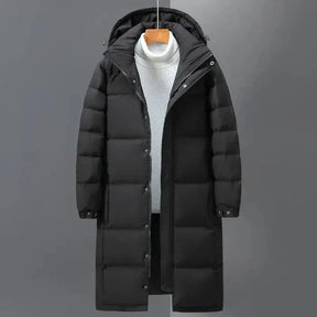 Sobretudo Masculino Puffer Piannaro PN222 com capuz removível