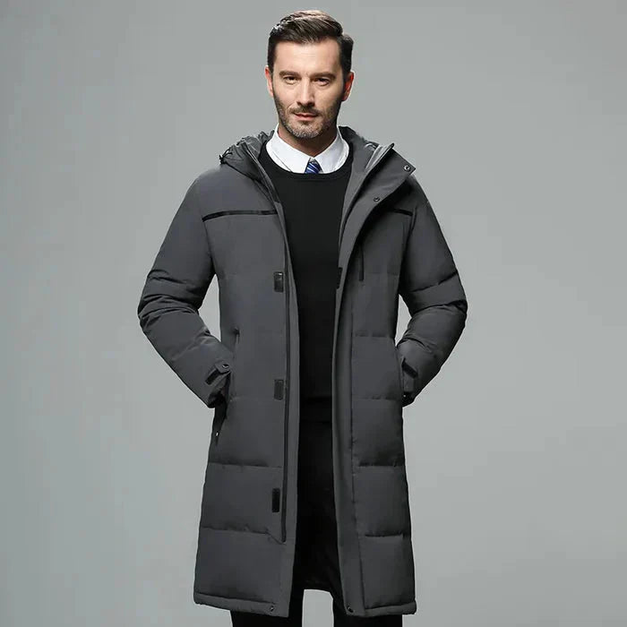 Sobretudo Masculino Social Piannaro PN219 em nylon e poliéster, elegante e funcional.