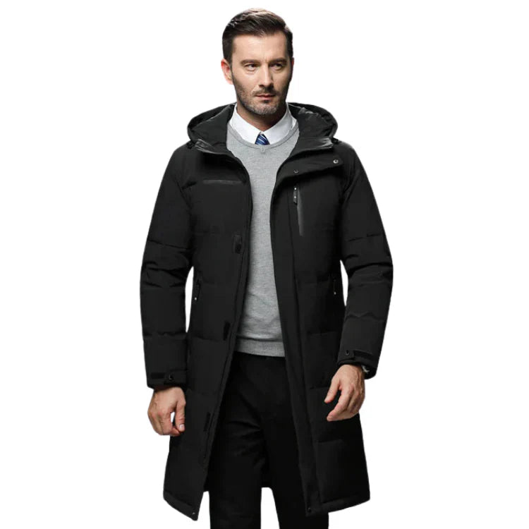 Sobretudo Masculino Social Piannaro PN219 em nylon e poliéster, elegante e funcional.