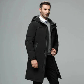 Sobretudo Masculino Social Piannaro PN219 em nylon e poliéster, elegante e funcional.