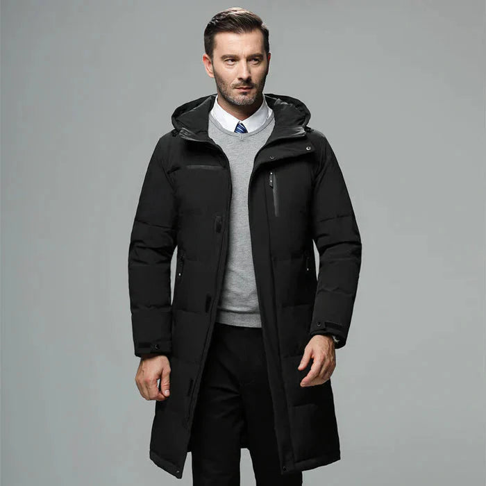 Sobretudo Masculino Social Piannaro PN219 em nylon e poliéster, elegante e funcional.