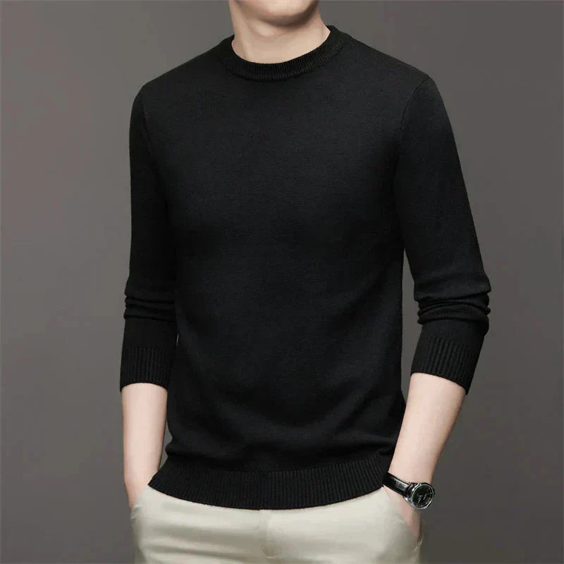 Suéter Masculino Piannaro PN182 em estilo casual com gola redonda