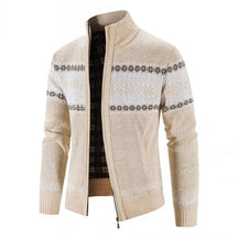 Suéter Masculino Piannaro PN179 em lã com gola alta e zíper