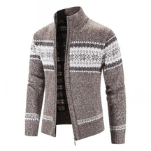 Suéter Masculino Piannaro PN179 em lã com gola alta e zíper