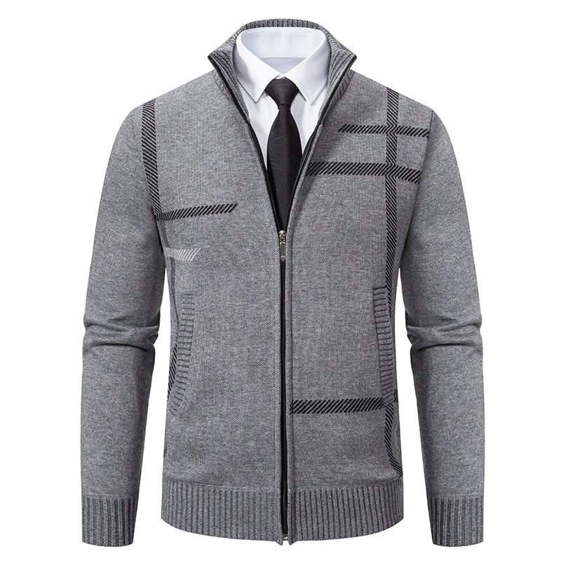 Suéter Masculino Piannaro PN174 em tecido premium e modelagem slim fit.
