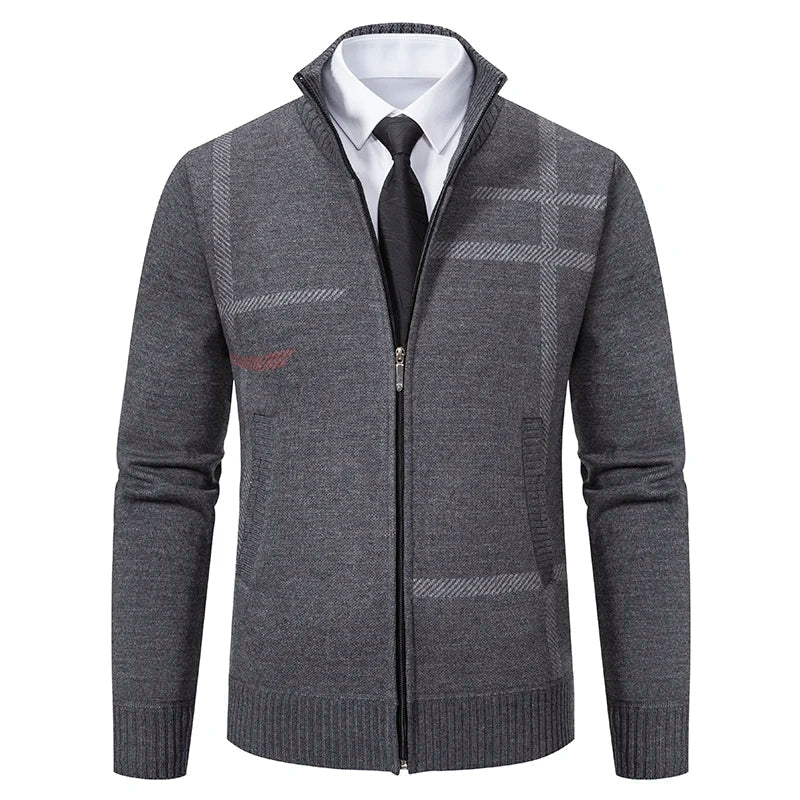 Suéter Masculino Piannaro PN174 em tecido premium e modelagem slim fit.