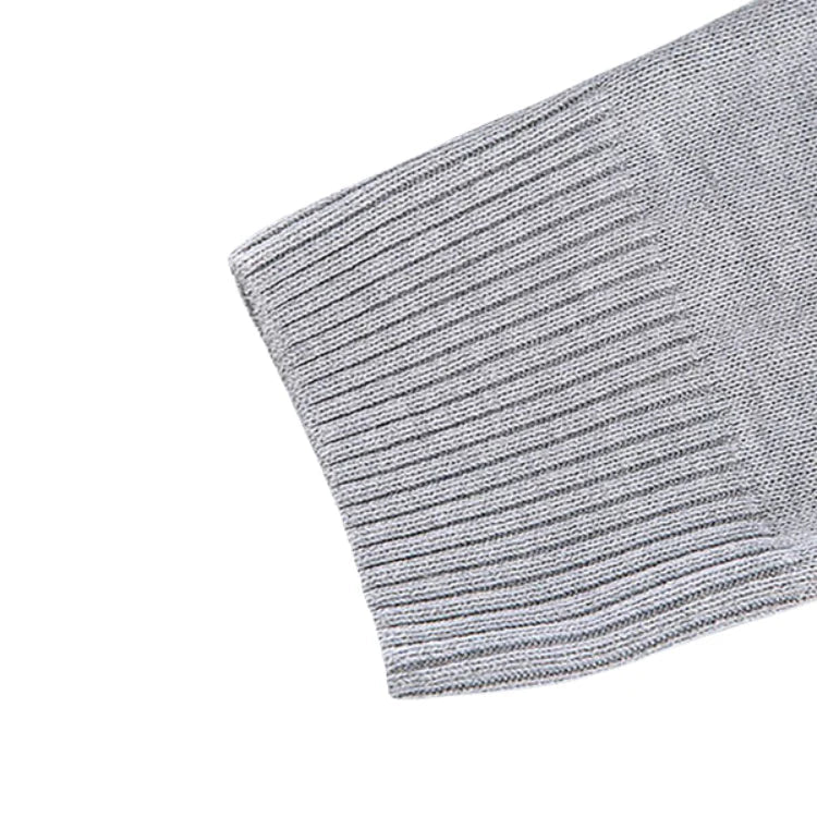 Suéter Masculino Piannaro PN022 com meia gola alta e meio zíper.