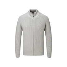 Suéter Masculino Piannaro PN020 em nylon e algodão com zíper.