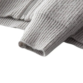 Suéter Masculino Piannaro PN020 em nylon e algodão com zíper.