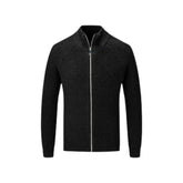Suéter Masculino Piannaro PN020 em nylon e algodão com zíper.