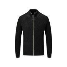 Suéter Masculino Piannaro PN020 em nylon e algodão com zíper.