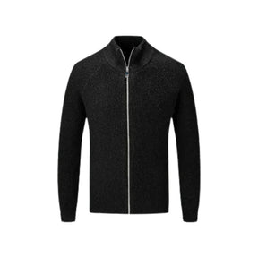 Suéter Masculino Piannaro PN020 em nylon e algodão com zíper.