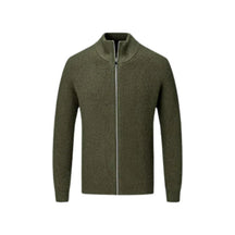 Suéter Masculino Piannaro PN020 em nylon e algodão com zíper.