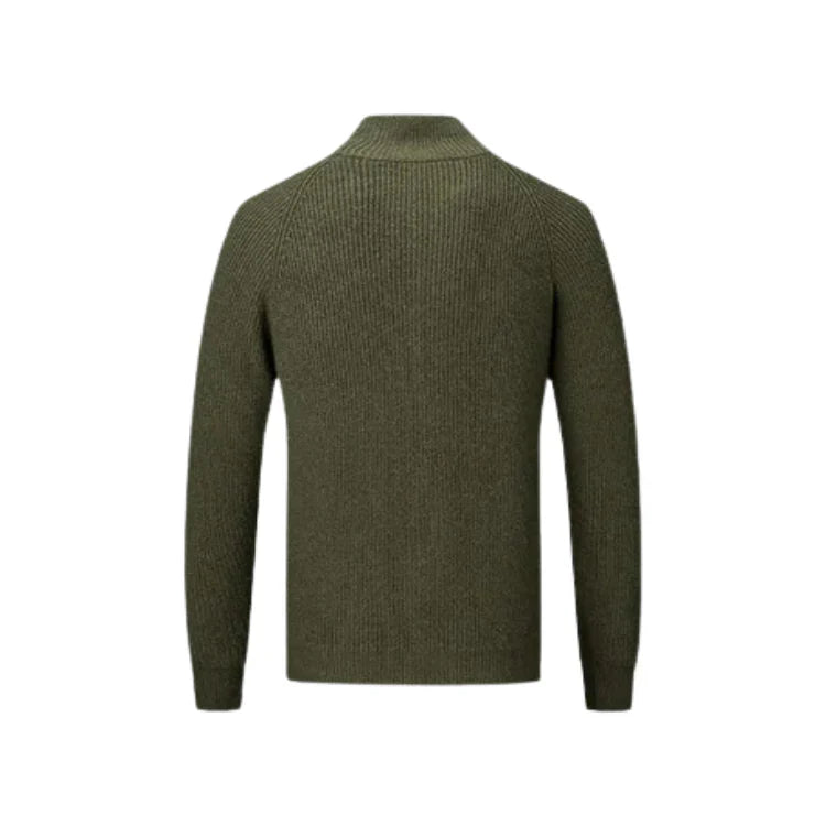 Suéter Masculino Piannaro PN020 em nylon e algodão com zíper.