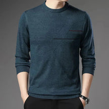 Suéter Masculino Piannaro PN186 em algodão, elegante e confortável.