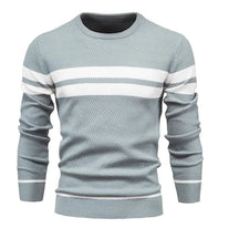 Suéter Masculino em Lã Piannaro PN176 com modelagem slim fit e gola redonda.