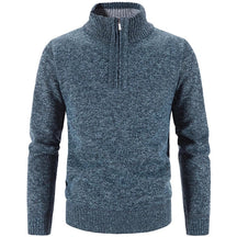 Suéter Masculino Piannaro PN181 com gola alta e meio zíper