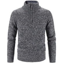 Suéter Masculino Piannaro PN181 com gola alta e meio zíper