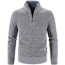 Suéter Masculino Piannaro PN181 com gola alta e meio zíper