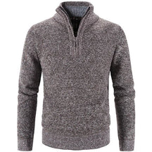 Suéter Masculino Piannaro PN181 com gola alta e meio zíper