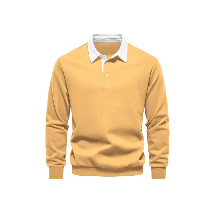 Suéter Masculino Gola Polo Piannaro PN021 em tecido premium e gola polo.