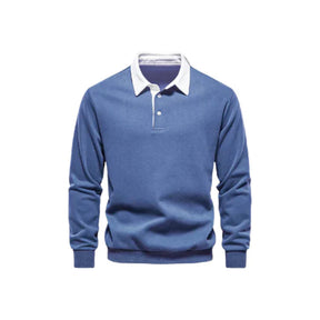 Suéter Masculino Gola Polo Piannaro PN021 em tecido premium e gola polo.