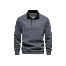Suéter Masculino Gola Polo Piannaro PN021 em tecido premium e gola polo.