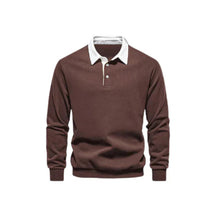 Suéter Masculino Gola Polo Piannaro PN021 em tecido premium e gola polo.