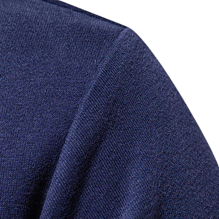 Suéter Masculino Gola Polo Piannaro PN021 em tecido premium e gola polo.