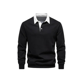Suéter Masculino Gola Polo Piannaro PN021 em tecido premium e gola polo.